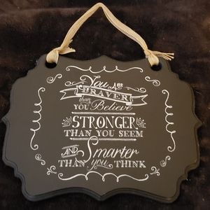 Wall plaque